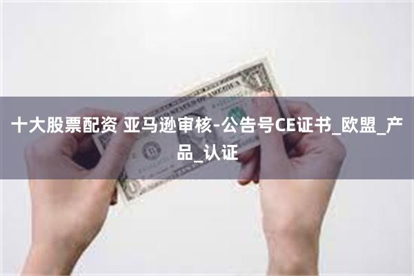 十大股票配资 亚马逊审核-公告号CE证书_欧盟_产品_认证