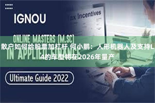 散户如何给股票加杠杆 何小鹏：人形机器人及支持L4的车型将在2026年量产